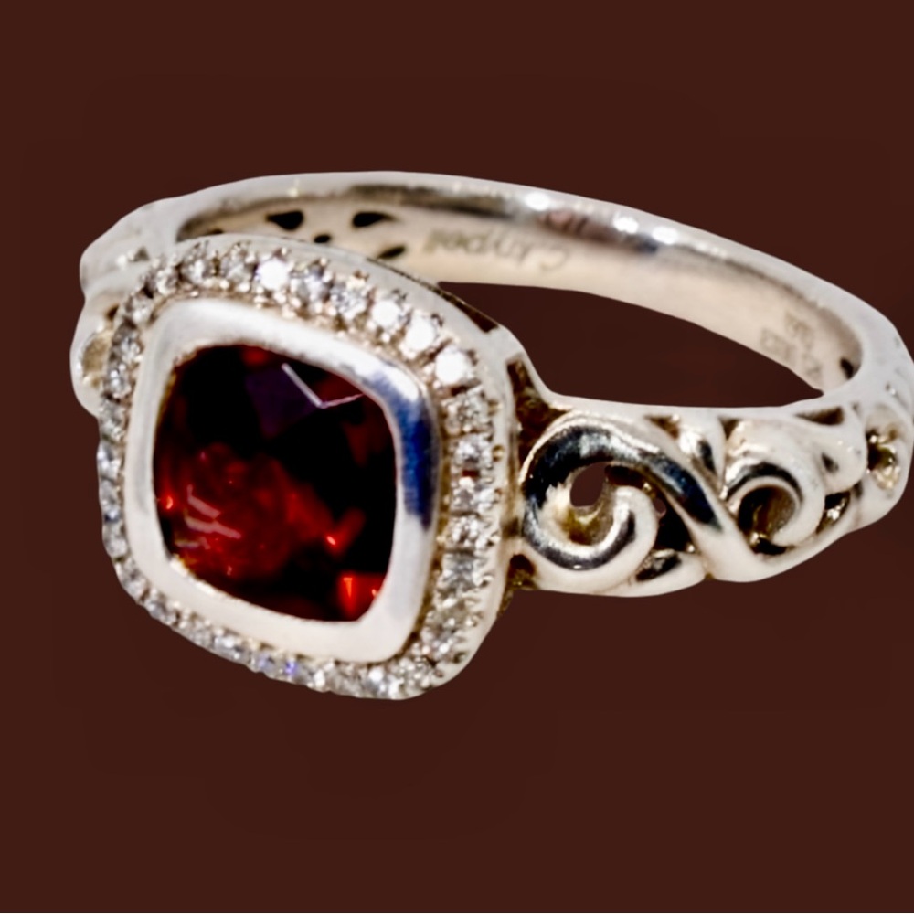 Charles Krypell Cocktail Ring 6.5 - Picture 5 of 12